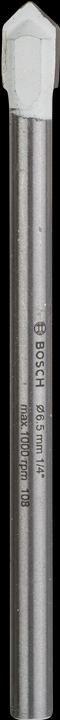 Immagine prodotto Bosch Zubehör Trapano per piastrelle D= 6,5 mm L= 80 mm (5 mm)