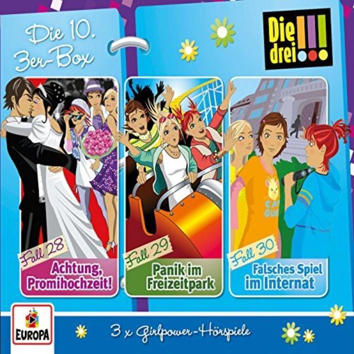 Image du produit Les trois!!! 3er Box.10,3CD (Allemand)