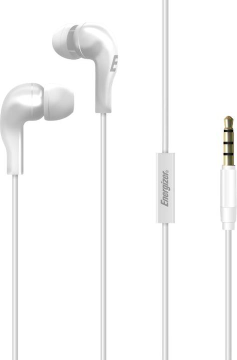 Immagine prodotto Energizer Cuffie con filo - CIA5 - jack / aux 3,5 mm, bianco (Cablato)