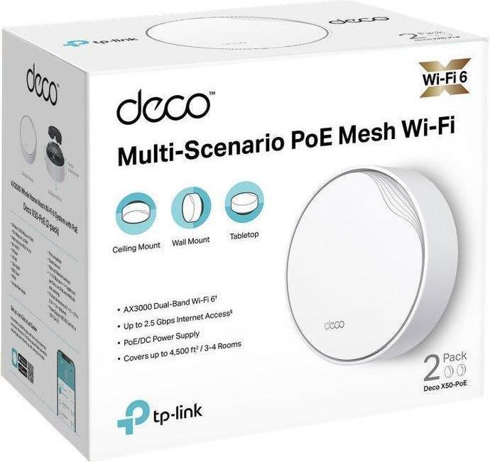 Immagine prodotto TP-Link Deco X50-PoE (confezione da 2)