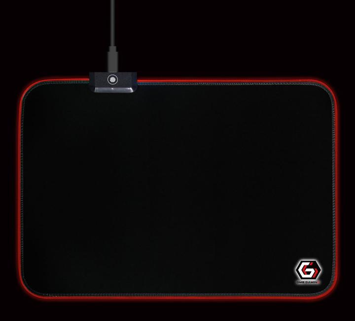 Actual product image Gembird MP-GAMELED-M Mouse Pad Gaming Mouse Pad (M)