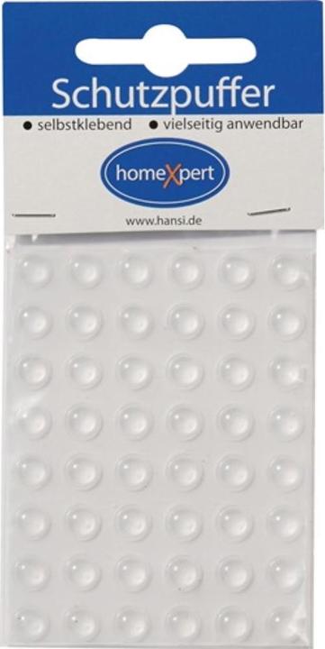 HP Autozubehör Protective buffer Clear 7.9 mm plastic transparent lens self-adhesive (Stop dampers, 48 Piece)