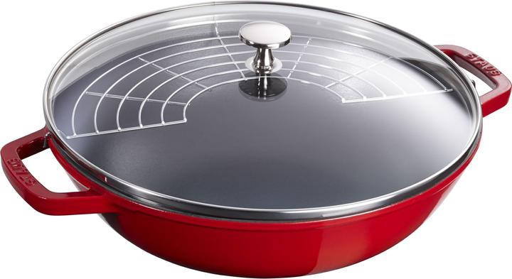 Actual product image Staub Wok (30 cm, Wok, Cast iron)