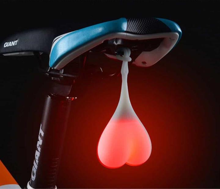 Actual product image Ueli Express Bicycle Bike Rear Light Egg Balls