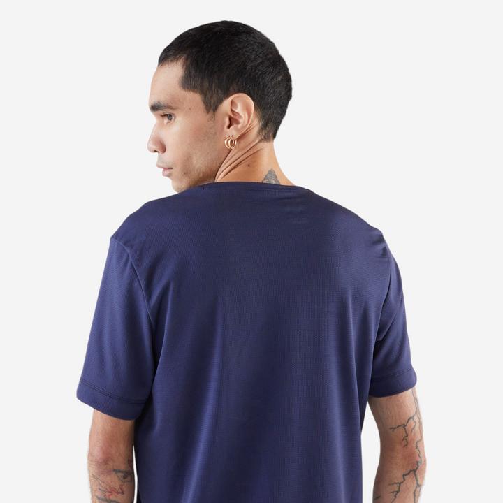 Immagine prodotto Decathlon Laufshirt kurzarm Herren atmungsaktiv - Run 100 Dry dunkelblau (M)