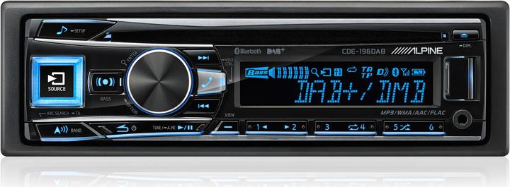 Image du produit Alpine CDE-196DAB inkl. DAB-Antenne