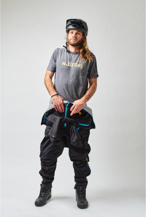 Actual product image dirtlej Dirtsuit Prime Edition, black/blue, XS (XS)