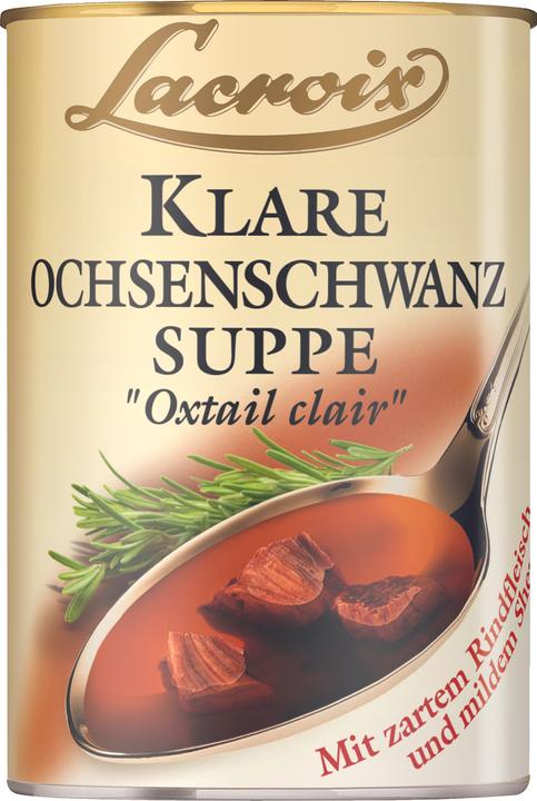 Lacroix Klare Ochsenschwanzsuppe "Oxtail claire" (400 ml)