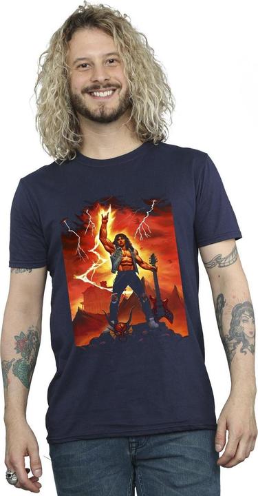 Image du produit Netflix - T-shirt STRANGER THINGS HELL GUITAR - Homme (M)