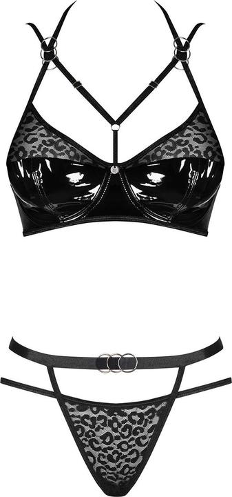 Produktbild Obsessive Bagirela 2-Piece Bra Set - Leopard Print (S/M)