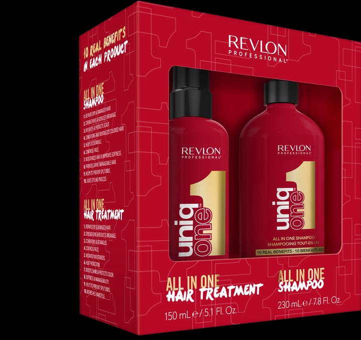 Produktbild Revlon Professional Uniqone™ Hair Treatment Classic + All In One Shampoo Pack (230 ml, Flüssiges Shampoo)