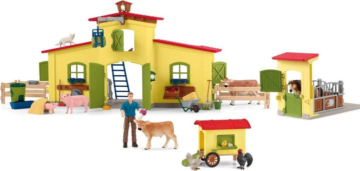 Produktbild Schleich Farm World H?hnerstall & Pferdestall