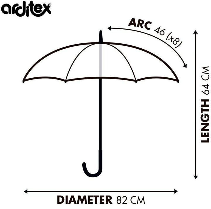 Produktbild Arditex Regenschirm Disney: Mickey 82 cm assortiert