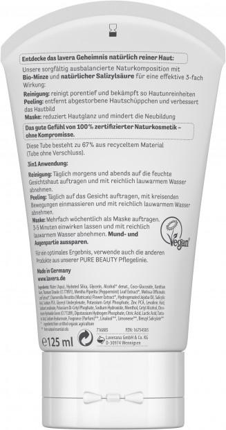 Image du produit Lavera Nettoyage 3 en 1 de Pure Beauty (125 ml)