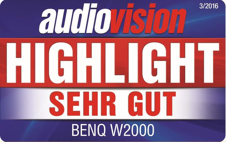 Produktbild BenQ W2000 (Full HD, 2000 lm, 1.15 - 1.5:1)