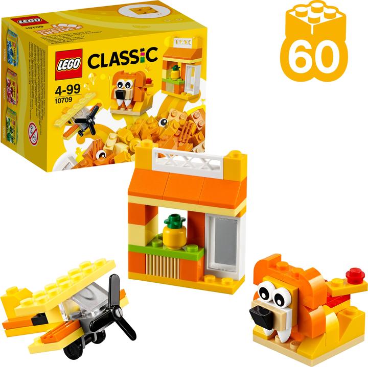 Actual product image LEGO Classic Creative Box Orange (10709, LEGO Classic)