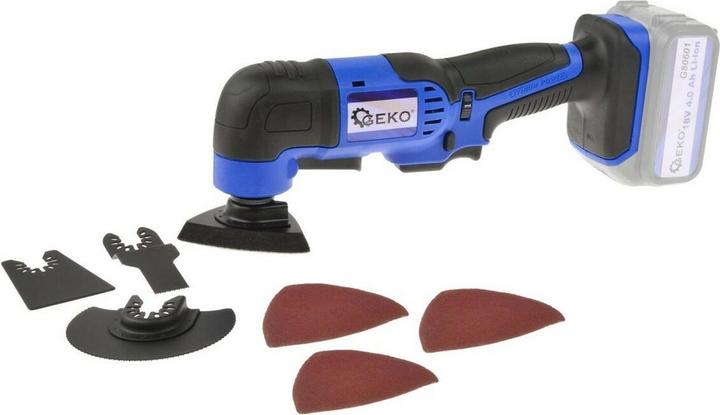 Actual product image GEKO Renovator - Battery Multifunctional Device 18V Li-Ion - without battery and charger (Oscillation grinder)