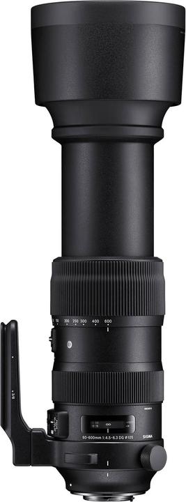 Produktbild Sigma 60-600mm F4.5-6.3 DG OS HSM | Sports, Canon EF (Canon EF, Canon EF-S, Vollformat, APS-C / DX)