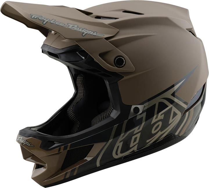 Troy Lee Designs D4 Composite MIPS Helm, Stealth, caper, L | 58-59cm
