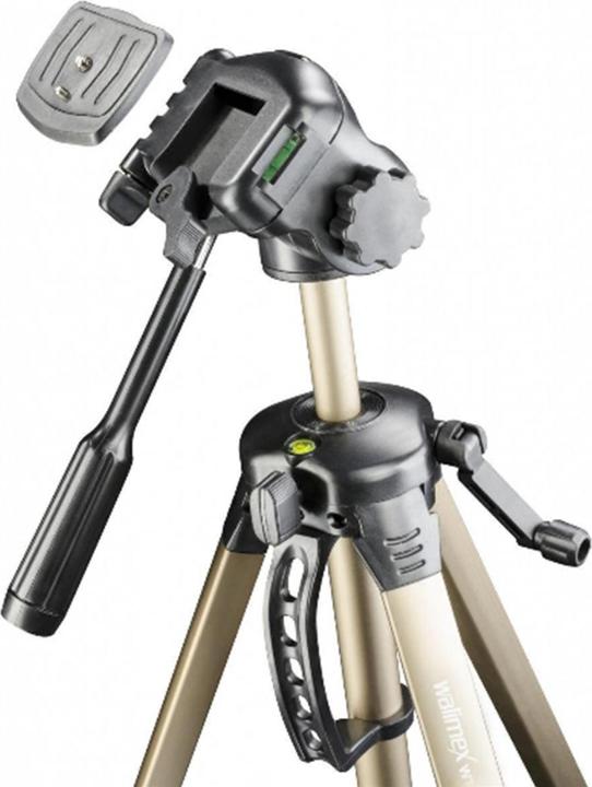 Actual product image Walimex WT-3530 Basic Tripod with 3D Panhead (Metal)