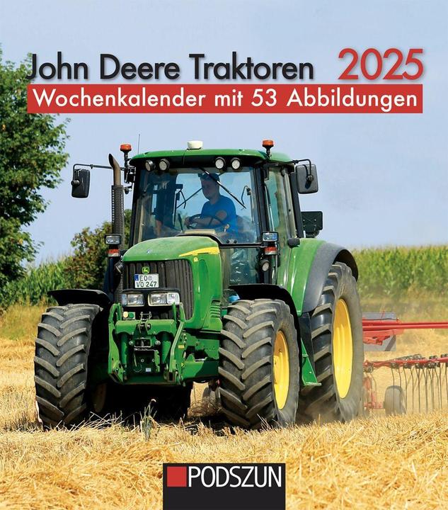 Produktbild John Deere Traktoren (25 x 20 cm, Weicher Einband, Deutsch)