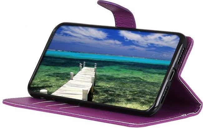 Actual product image MU Classic Litchi Leder Bookcover Series (Samsung Galaxy S24+, Samsung Galaxy S25)