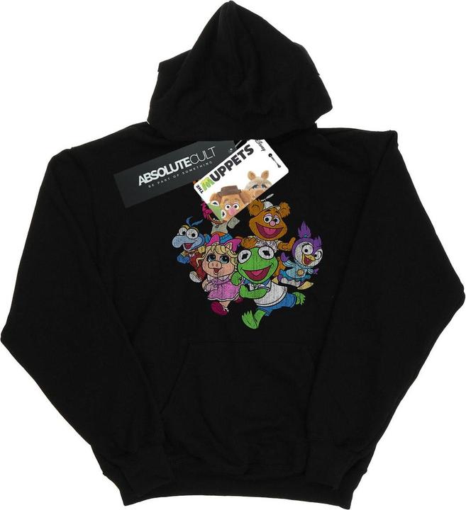 Immagine prodotto Disney The Muppets Muppet Babies Colour Group Felpa con Cappuccio Uomo (S)
