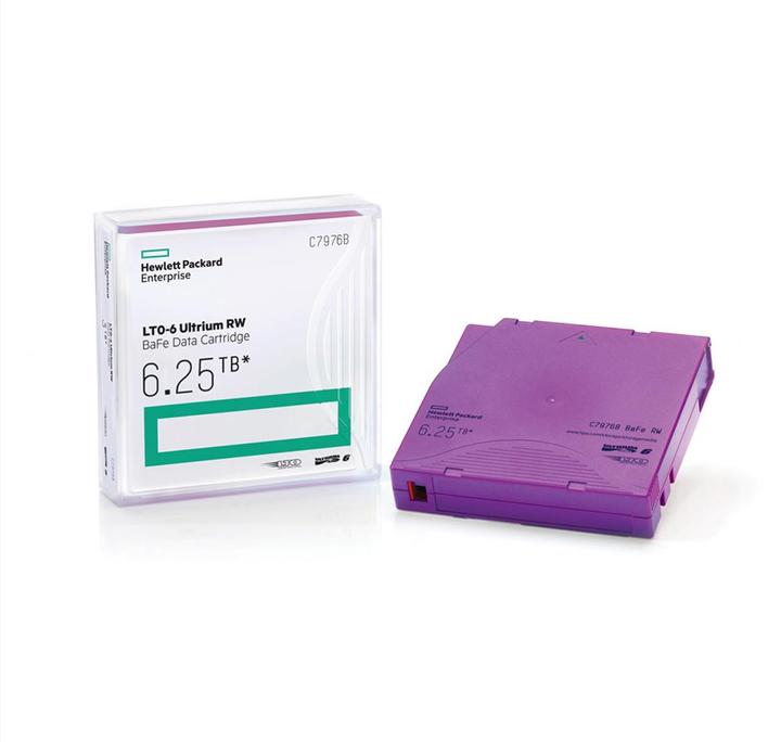 Produktbild HPE LTO-6 Ultrium BaFe RW Data Cartridge (LTO-6 Ultrium, 2500 GB)