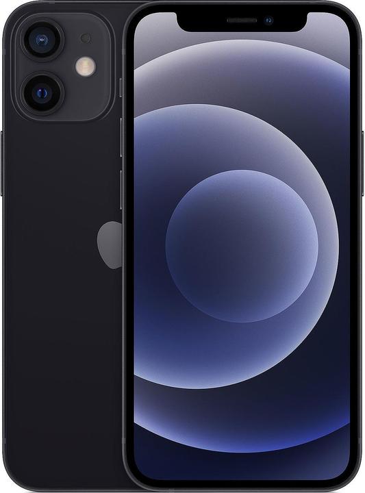 Image du produit Re!commerce iPhone 12 Mini (64 Go, Noir, 5.40", 12 Mpx, SIM simple, A / Comme neuf)