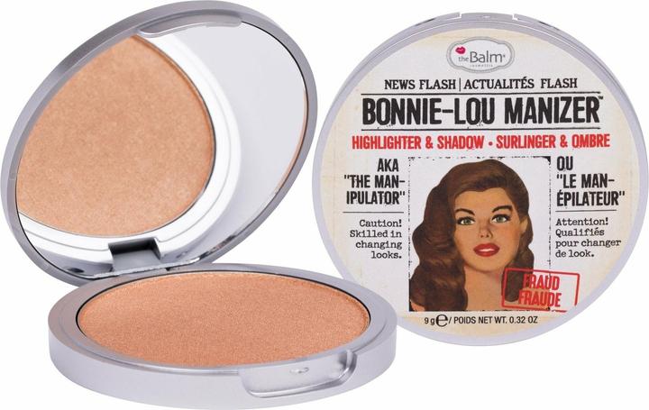 Immagine prodotto The Balm Bonnie-Lou Manizer Highliter & Shadow (Golden, Highlighter, 9 g)
