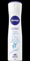 Actual product image NIVEA Fresh Natural (Spray, 150 ml)