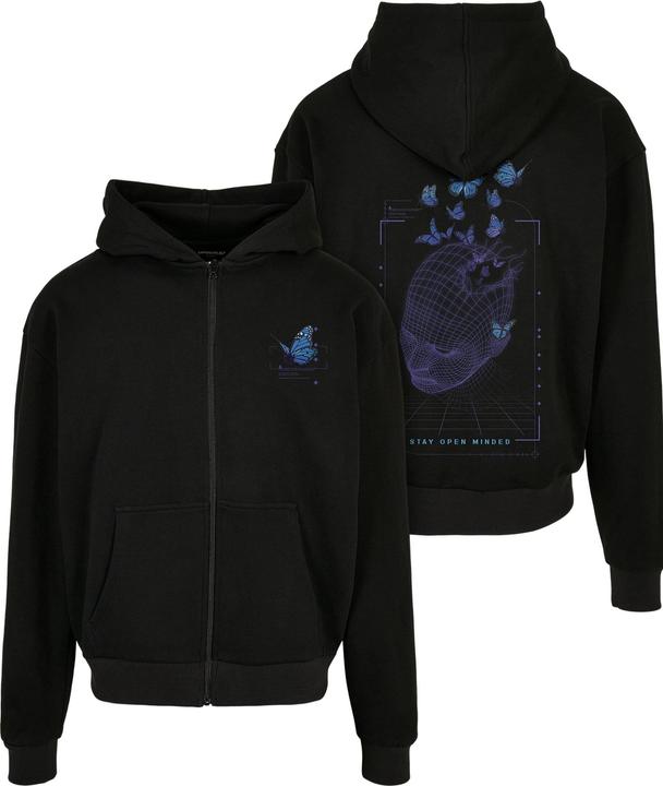 Produktbild Mister Tee Grid Head Butterfly Oversize Hoody (5XL)