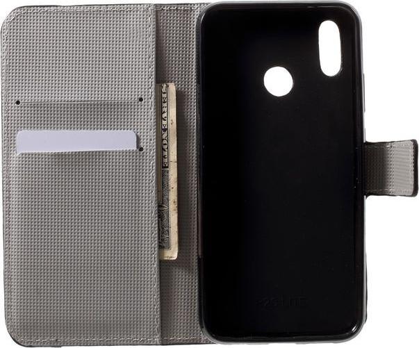 Actual product image MU Style Leather cover with pattern (Huawei P20 Lite)