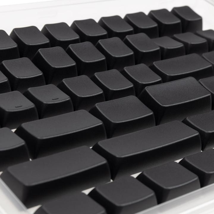 Produktbild Ducky Blank Black PBT Set, MDA-Profil - 133 Keycaps