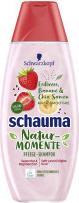 Produktbild Schwarzkopf Schauma Shampoo nutri glanz, 400ml Flasche (400 ml, Flüssiges Shampoo)