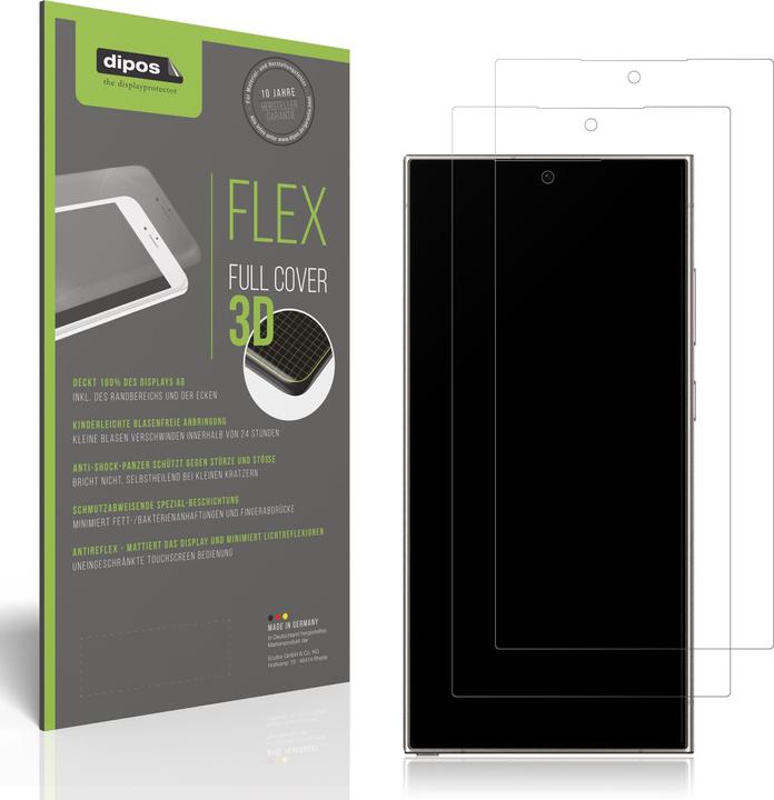 Actual product image Dipos Full Cover Screen Protector Matte (1 Piece, Samsung Galaxy S24 Ultra)