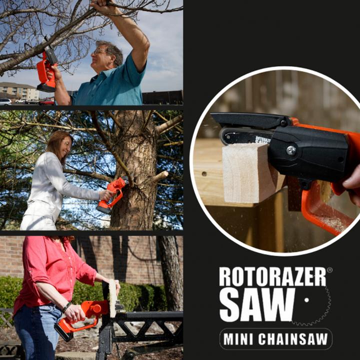 Produktbild Best direct Rotorazer Mini Chainsaw (Akku Kettensäge)