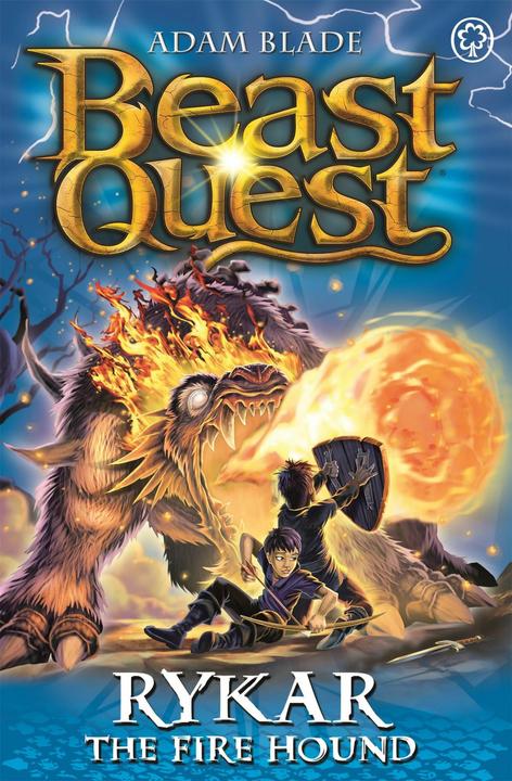Actual product image Rykar the Fire Hound: Series 20 Book 4 (Beast Quest) (English, Adam Blade, 2017)