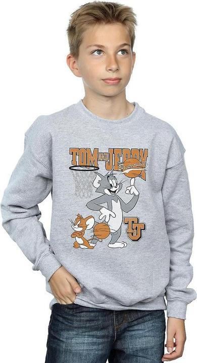 Actual product image Tom & Jerry Boys Spinning Basketball Sweatshirt (152, 158)