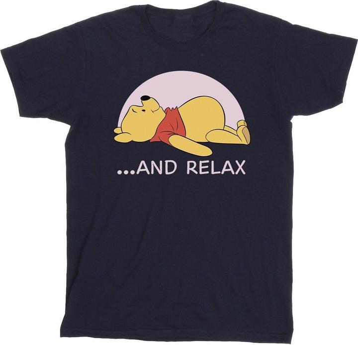 Actual product image Disney Mens Winnie The Pooh Relax T-Shirt (XL)