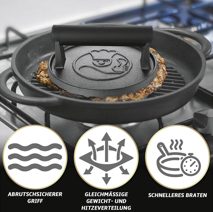 Immagine prodotto Gourmet Easy Pressa per hamburger facile da usare