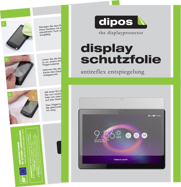 Produktbild Dipos Displayschutzfolie Antireflex (2 Stück, Beneve Tablet PC 10.1 Zoll)