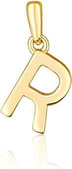 Image du produit JVD Pendentif Minimaliste Lettre "R" plaquée or SVLP0948XH2GO0R