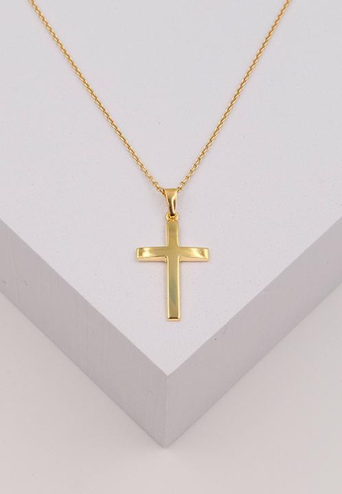 Produktbild Muau Kreuz (750/18K Gelbgold)