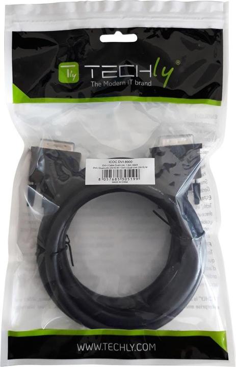 Actual product image Techly Dvi — Dvi (1.80 m, DVI)