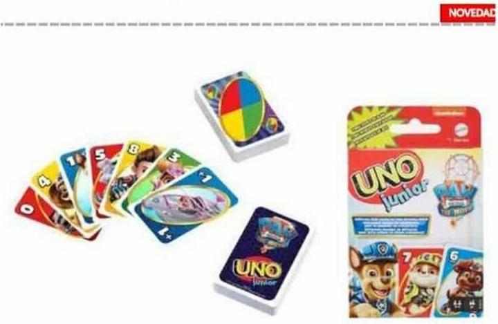 Actual product image Mattel Games UNO Junior Paw Patrol (Multilingual)