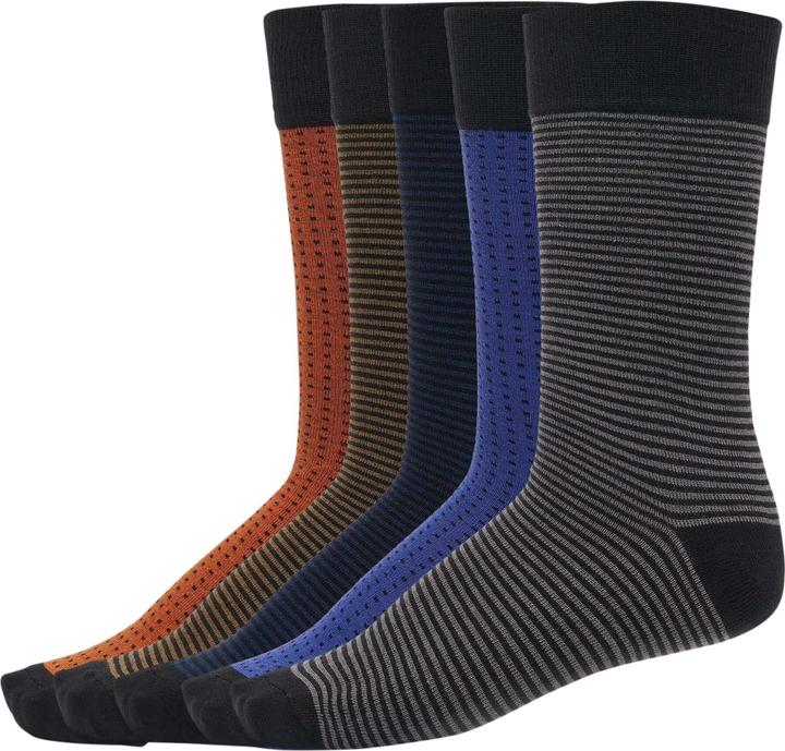 Image du produit Urban Classics Chaussettes Stripes and Dots 5-Pack (Pack de 5, 35 - 38)