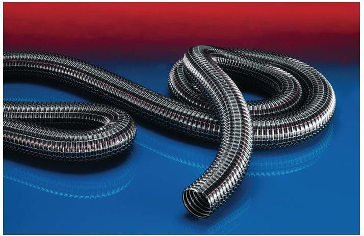 Produktbild Norres Absaug- und Gebläseschlauch SuperFlex PVC 372 Innen-Ø 76 mm Aussen-Ø 82 mm 3 mm Länge 15 m