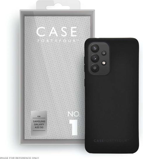 Immagine prodotto Case FortyFour Copertina morbida No.1 nera (Samsung Galaxy A33 5G)