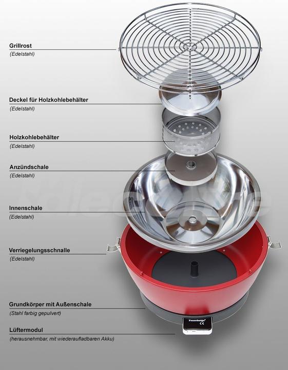 Actual product image Feuerdesign Vesuvio (34 cm)